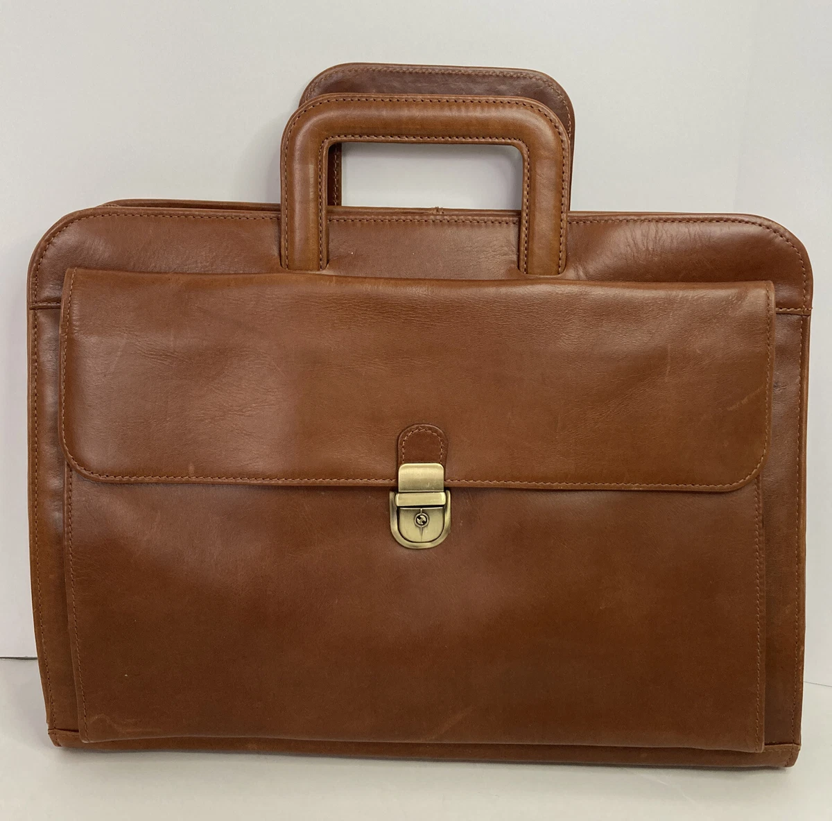 Wilsons Leather Brief Case With Pelle Studio. Laptop Case | eBay