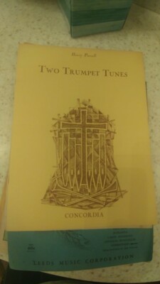 Henry Purcell, arr Buszin Two Trumpet Airs; Organ (Concordia) copy 2