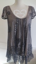 Tunique Femme ANTIK BATIK Taille 36 XS En Soie Légère, Manches Longues - Parfaite Pour Un Look Décontracté Et Coloré