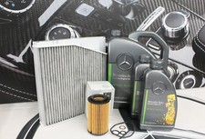 Genuine Mercedes-Benz 156 GLA 200 220d CDI Oil Pollen Filter & Engine Oil OM651
