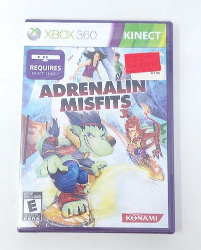 SEALED Adrenalin Misfits (Microsoft Xbox 360, 2010)