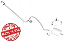 93-97 Saturn SL1 Sedan SW1 Wagon SOHC Muffler Exhaust Pipe System 708232 790161