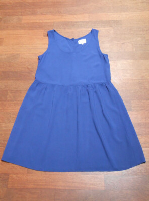 NEU! Luftiges unkompliziertes Sommer-Kleid von Peckott, Gr. XL, dunkelblau