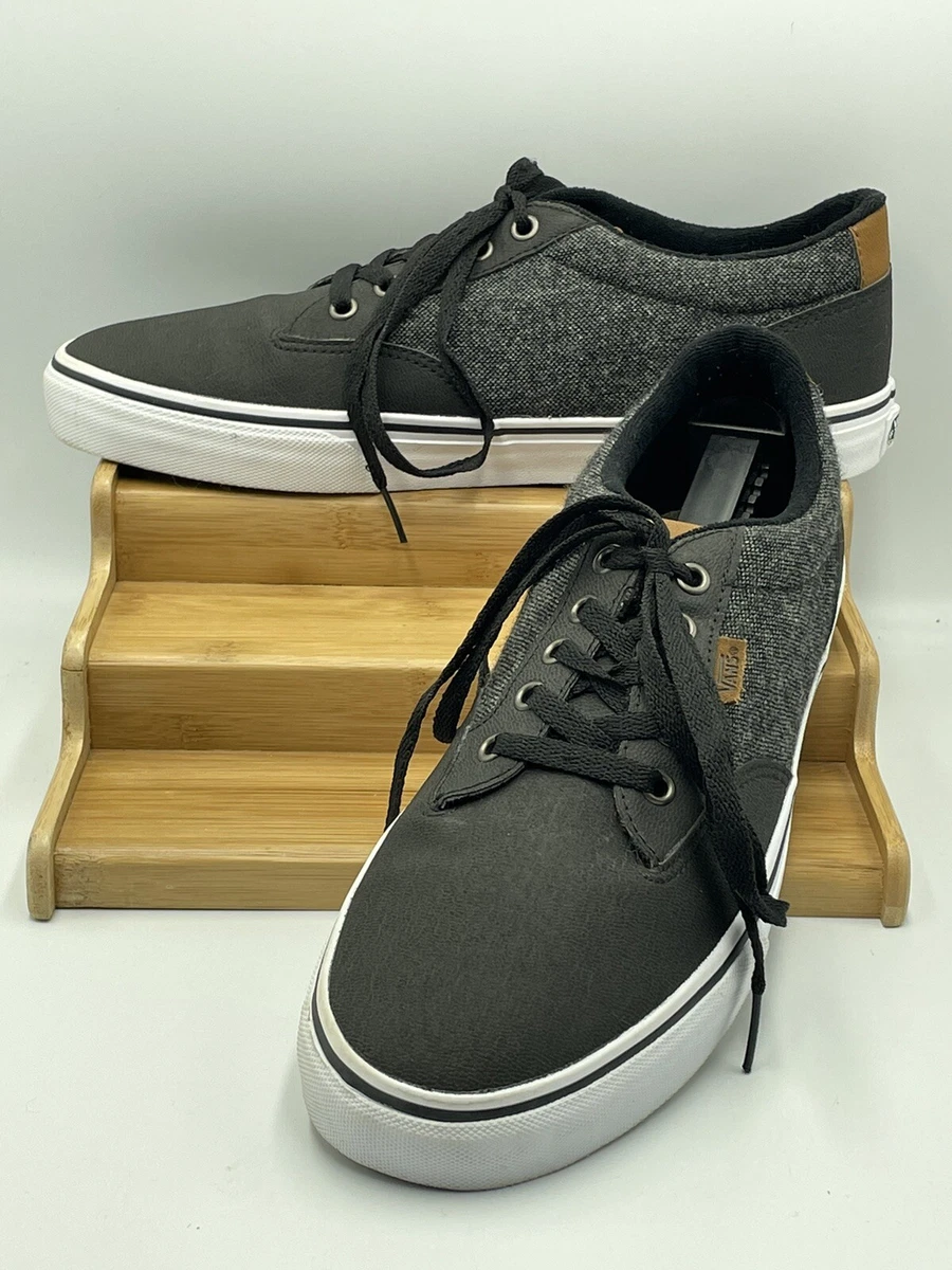Vans Atwood DX Deluxe Comfort Ortholite Low Top Skate Canvas Men s
