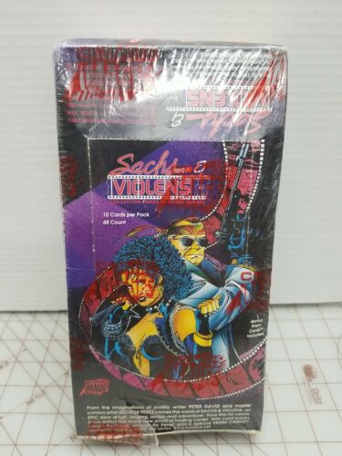 Sachs & Violens 1993 Comic Images  Art Sealed Trading Card Box George Perez B11 - Picture 1 of 5
