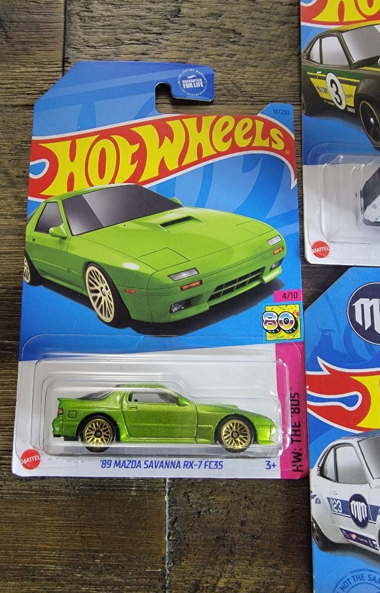 ミニカー Hotwheels FAST& FURIOUS MAZDA RX-7 Amazon.com: Hot Wheels Fast & Furious '95 Mazda RX 7 2/6
