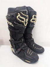 FOX INSTINCT MOTOCROSS MX QUAD BOOTS UK8 US9 EU42.5 BLACK/GREY 04173-001-9