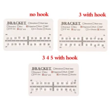 Dental Orthodontic MIM Monoblock Brackets Braces Mini Edgewise 022 345 Hook