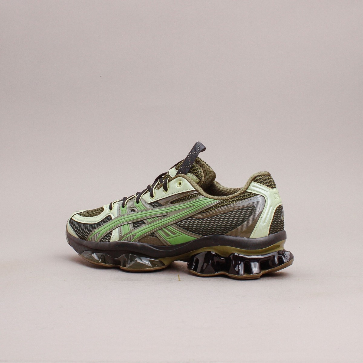 쯔위 Asics Sportstyle US5-S Gel-Quantum Kinetic Moss Bamboo Rare