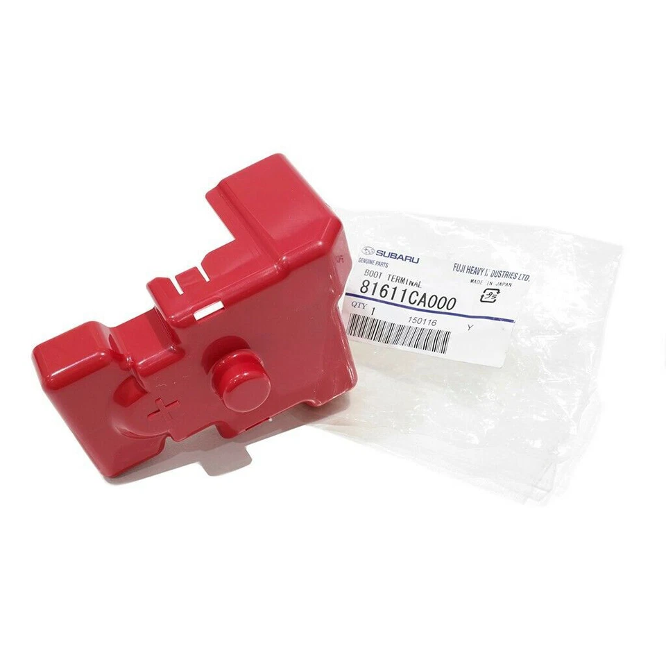 Bota de tampa terminal positiva bateria Subaru BRZ 2013-2020 NOVA 81611CA000 fabricante de equipamento original - Imagem 3 de 4