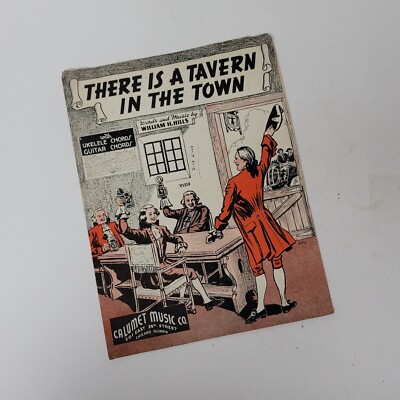 There is a Tavern in the Town 1939 Ukelele Guitar Piano Vocal
