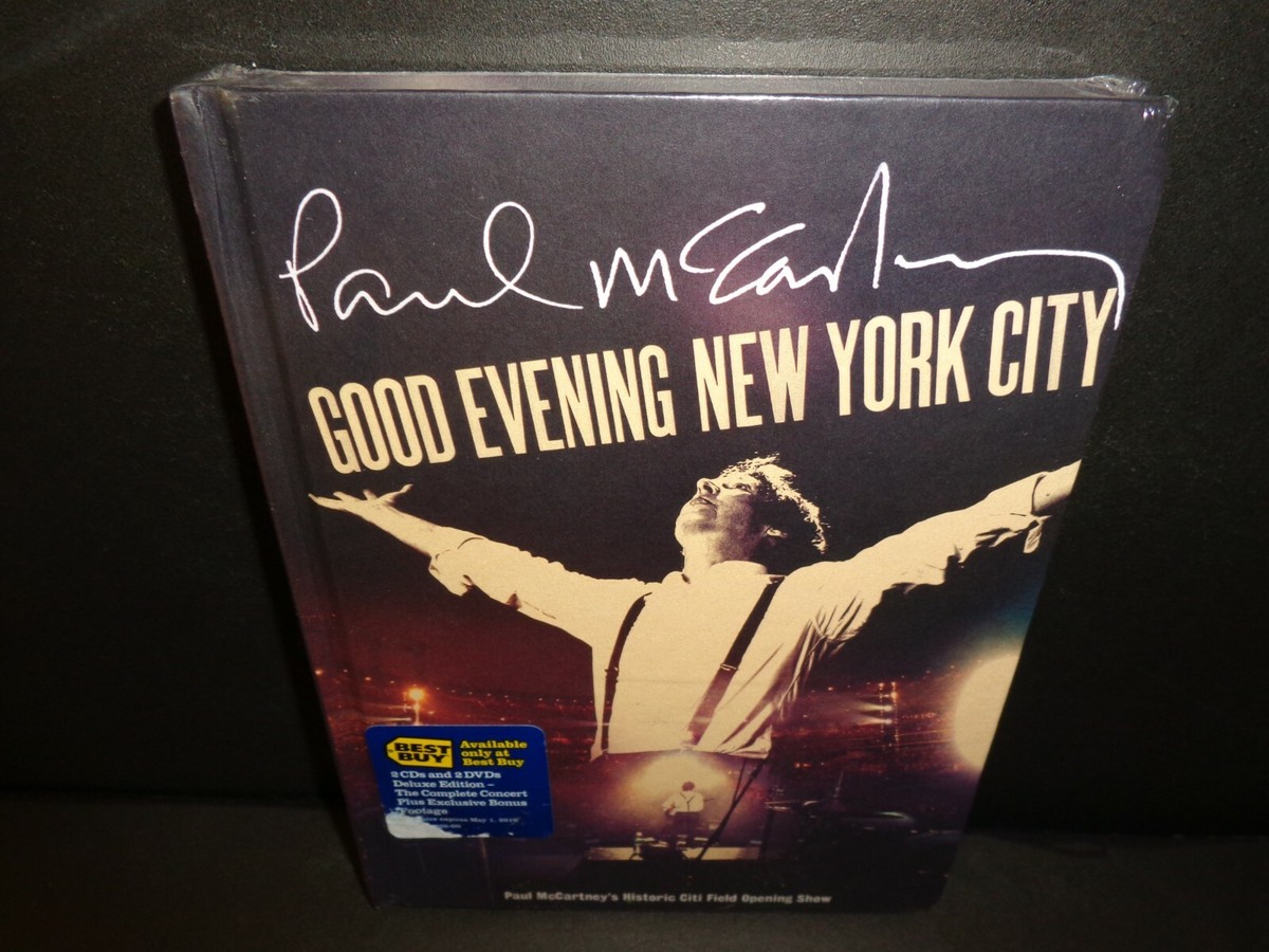 GOOD EVENING NEW YORK CITY w /PAUL McCARTNEY-Best Buy Excl 2 DVD