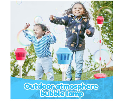 Garden Bubble Machine with Lights,Automatic Bubble Maker,Ultimate Party Bubble