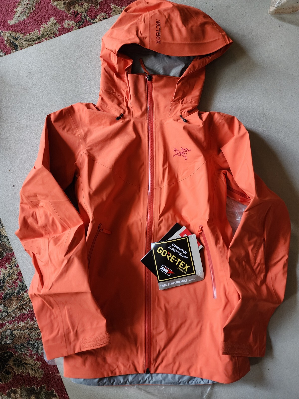 ARC'TERYX Giacca cappotto donna Arcteryx Ravenna LT sci escursionismo outdoor XS $650 nuovo con etichette