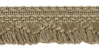 Scallop Loop Quastenbesatz, Style# 0138SCLF, Dunkel-Sand-Beige [10 Yards]
