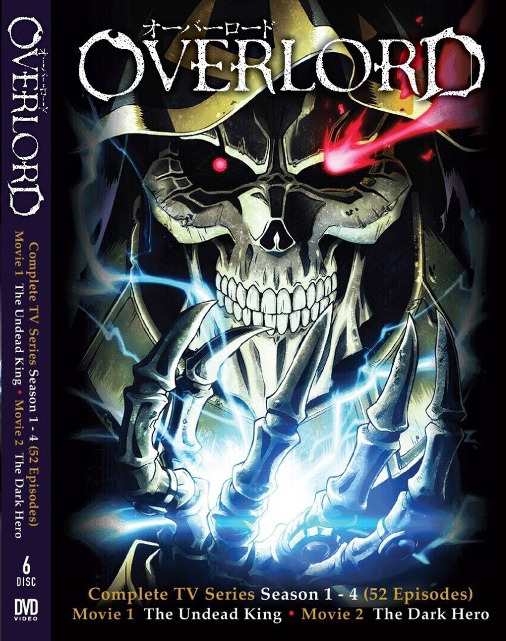 ANIME* DVD OVERLORD SEASON 1-4 VOL.1-52 END + 2 MOVIE ENGLISH DUBBED REGION  ALL | eBay