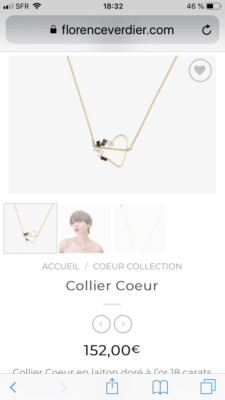 Collier De Créateur Florence Verdier - Bijou Occasion - État à Vérifier