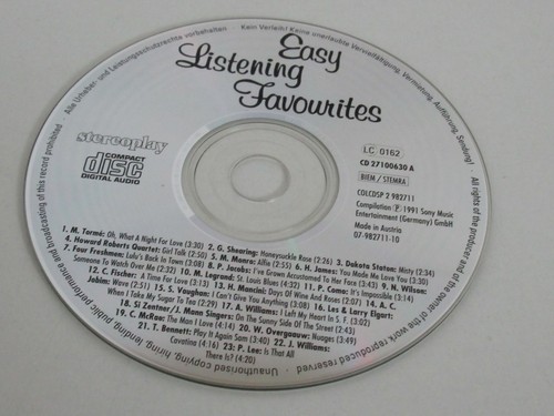 VARIOUS/ENTERTAINMENT II CD 63 EASY LISTENING FAVOURITES(STEREOPLAY CD27100630A) - Picture 2 of 3