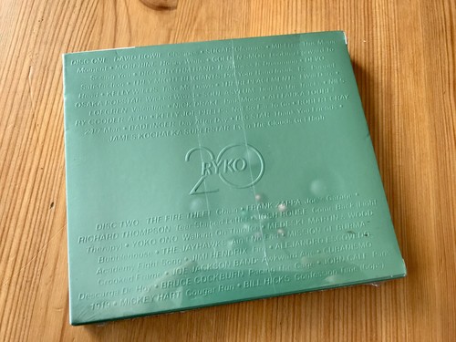 SEALED Ryko 20TH Anniversary CD 2003 With Arthur Mann Biz Card! Bowie, Sugar Etc - Picture 3 of 3