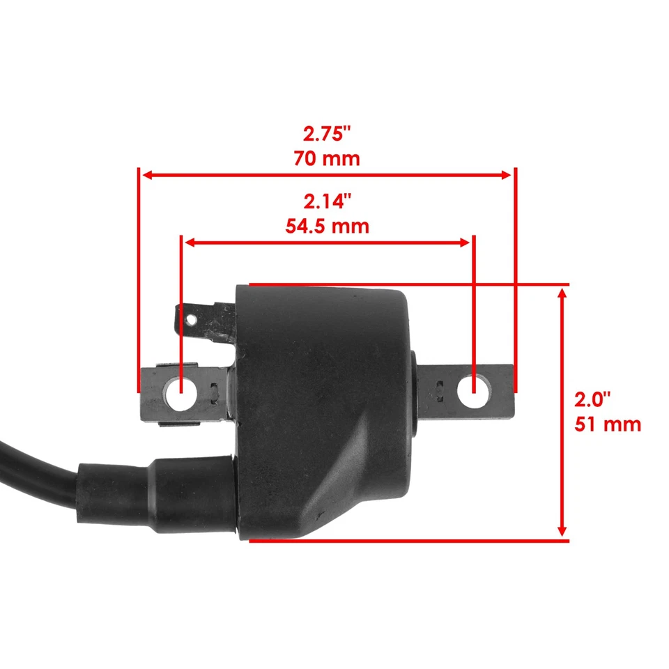 Bobina de ignição para Kawasaki KDX200 KDX 200 KDX200C KDX200E 1987-1994 - Imagem 2 de 4
