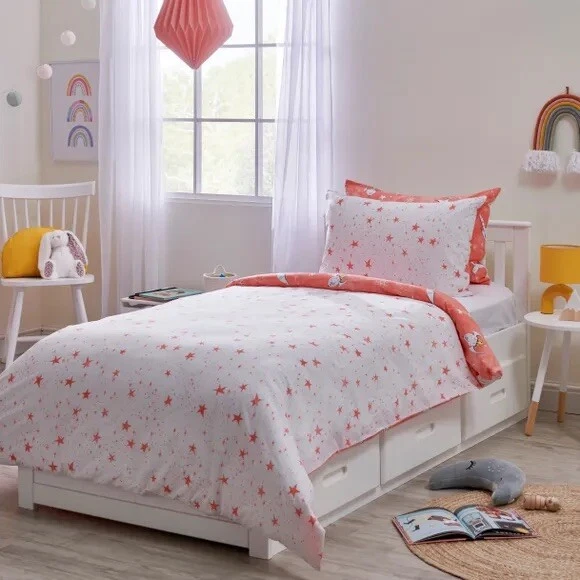 Dunelm Space Explorer Reversible Double Duvet Cover Set
