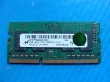 Dell 15 7537 Micron 2GB 1Rx16 PC3L-12800S Memory RAM SO-DIMM MT4KTF25664HZ-1G6E1