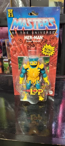 Masters of the Universe MER-MAN LOP Lord of Power MOTU Origins - 