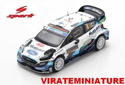 1x Spark S6553 FORD FIESTA Wrc Plus LAPPI Rally MONTECARLO 2020 -1:43 RARE