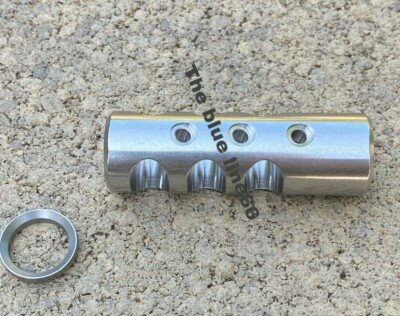 Ruger 1022 10/22 Muzzle Brake Stainless Steel Compensator 1/2x28 TPI Long Comp 
