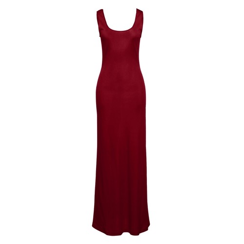 Women’s Sexy Tank Top Maxi Long Dress Solid Casual Sleeveless Summer Beach Dress - Picture 11 of 57