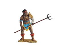 TEAM MINIATURES ROMAN EMPIRE ROM6013 RETIARIUS GLADIATOR WITH TRIDENT MIB