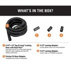 RIDGID Shop Vac Hose - 2.5" X 13' Wet/Dry Vacuum Hose With Locking Fittings 7 thumbnail image