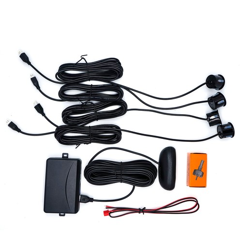 Car Parking Sensor Parktronic 4 Sensors With Buzzer Reverse LED Backup F3Y5 - Picture 4 of 7