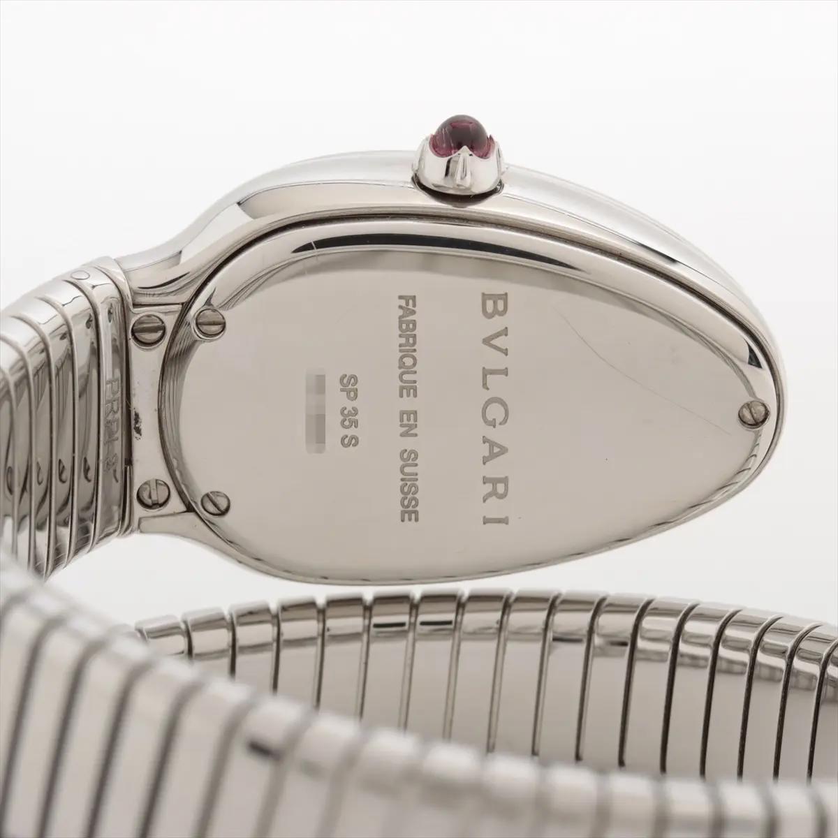 Bvlgari Serpenti SP35S Tubogas Watch Single Spiral Quartz Watch