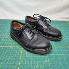 Dr. Martens Classic Made in England Black Oxford Shoe Mens Sz 7