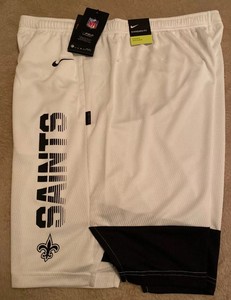saints nike shorts