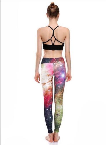 Galaxy Print Yoga Leggings