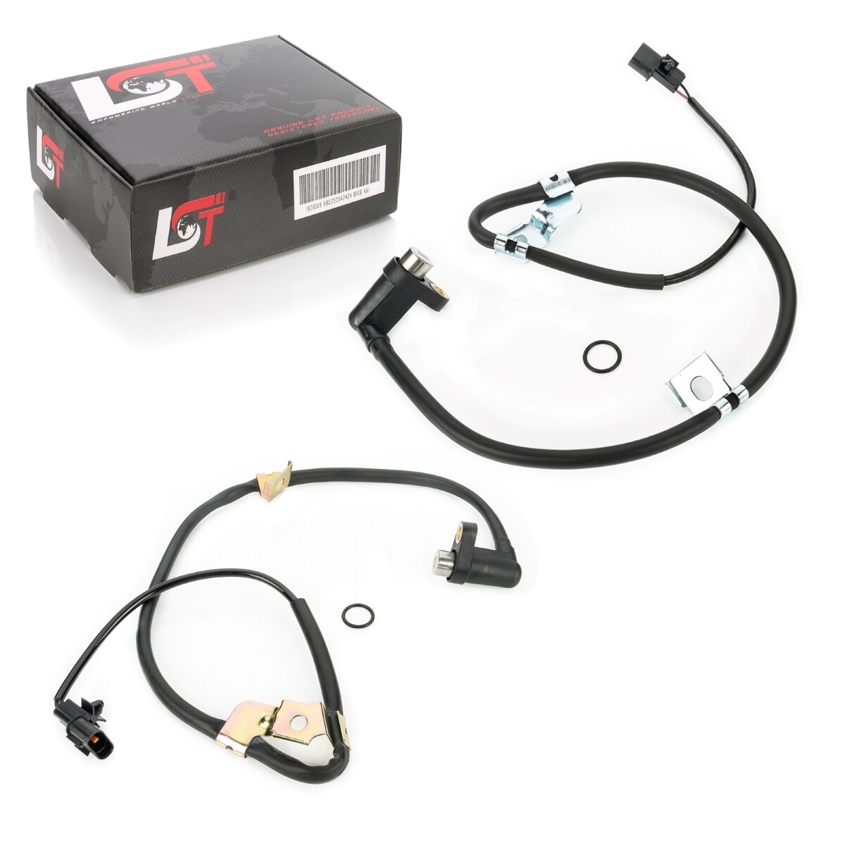2x ABS Sensor Wheel Speed Sensor Set Rear for HYUNDAI H-1 STAREX 1997-2005