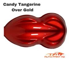 Candy Tangerine Over Gold Basecoat Gallon Auto Paint Kit + High Solids Clear