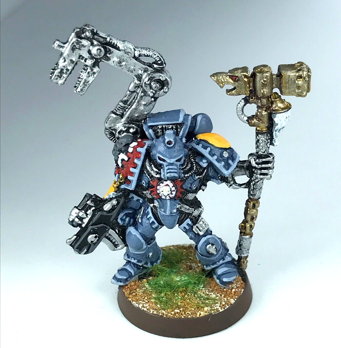 Classic Metal Techmarine Space Wolves Space Marine - Warhammer 40K