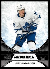 Mitch Marner 2021-22 Upper Deck Credentials #41 Toronto Maple Leafs