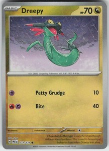 Dreepy (Poke Ball Pattern) 071/131 Prismatic Evolutions Holo Common