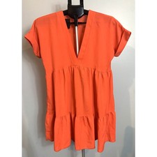 Shein Women's Dress XS size 2 Orange