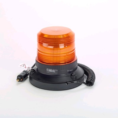 LED gelbe Rundumleuchte 401/E0088 - Magnethalterung - 12V/24V Warnblitz