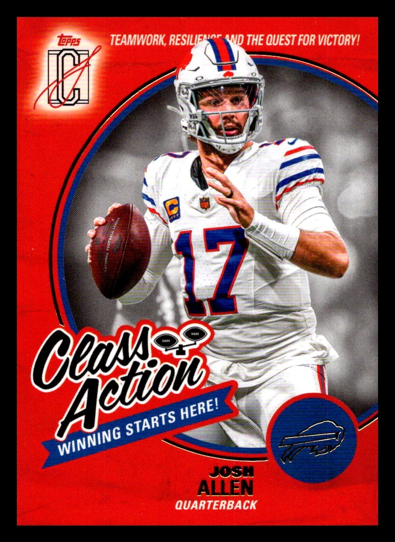 Josh Allen Class Action 2025 Topps Signature Class #CA-4