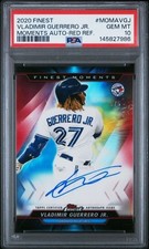 2020 Finest Vladmir Guerrero Jr Moments Auto Red /5 PSA 10