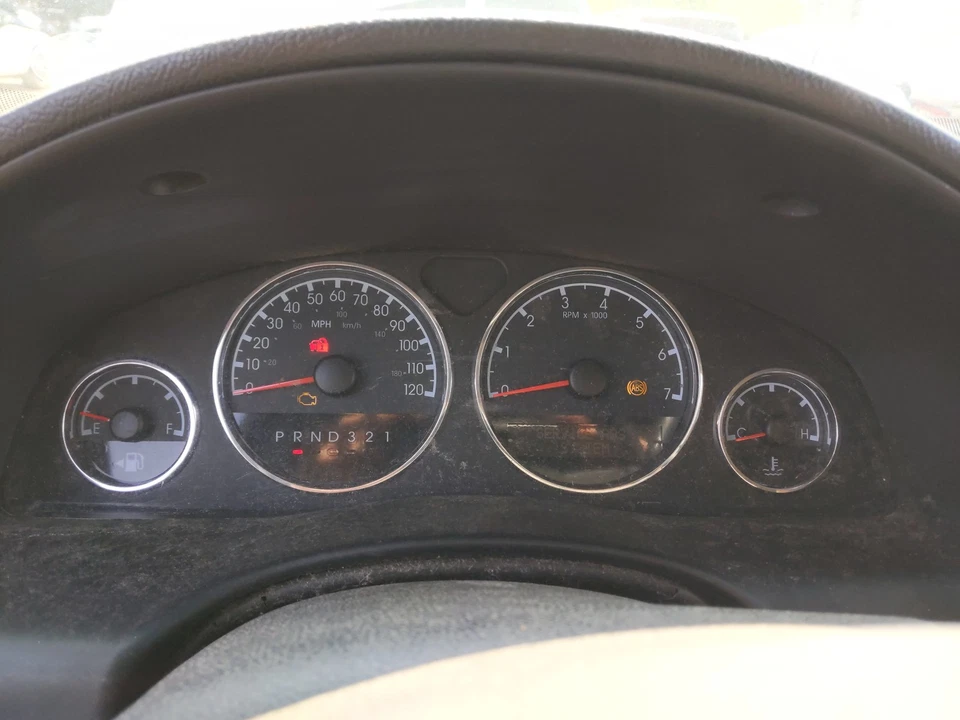 Cuadro de instrumentos velocímetro Chevrolet Uplander 2005-2007 medidores HB8HS HB Foto 3 de 4