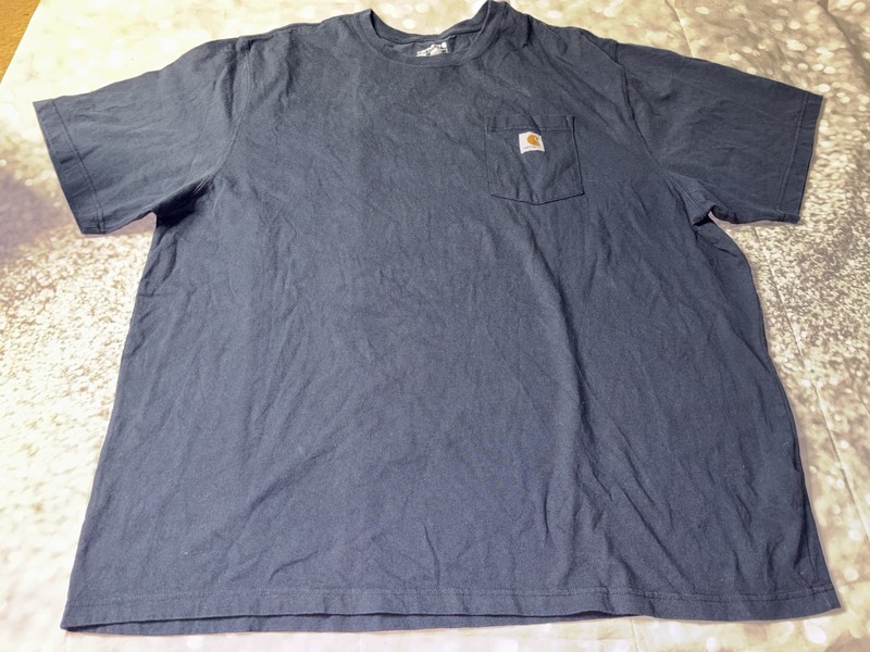 Carhartt Men's Workwear Pocket T-shirt - Navy, 3XL
