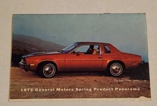 Vintage 1975 General Motors Spring Product Dealership Salesman Brochure