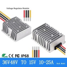 24V-60V to 15V DC-DC Converter 5A 10A 15A 20A 25A Step Down Buck Power Module